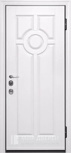 Современная металлическая дверь для дома №3 внешняя - фото